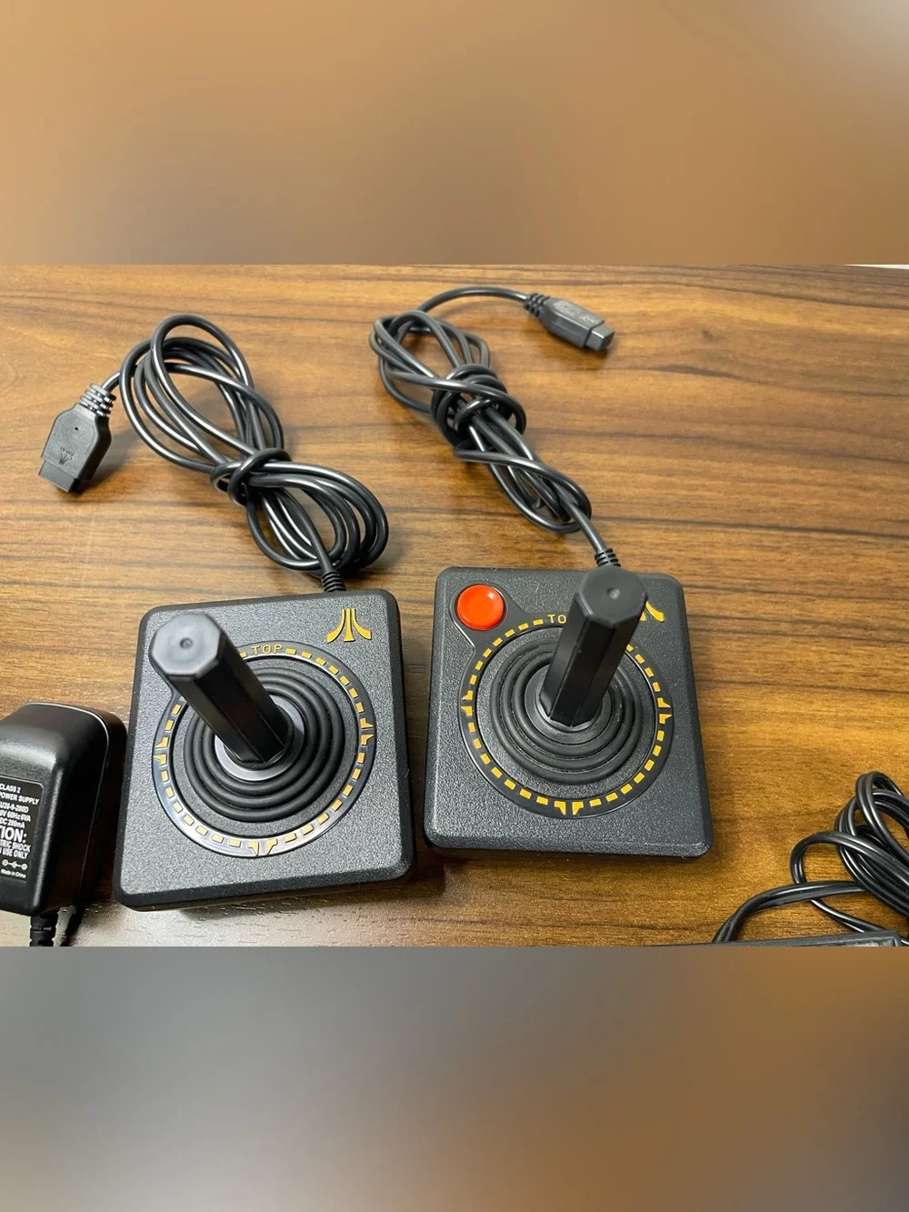 Atari Flashback classic game console with two controllers